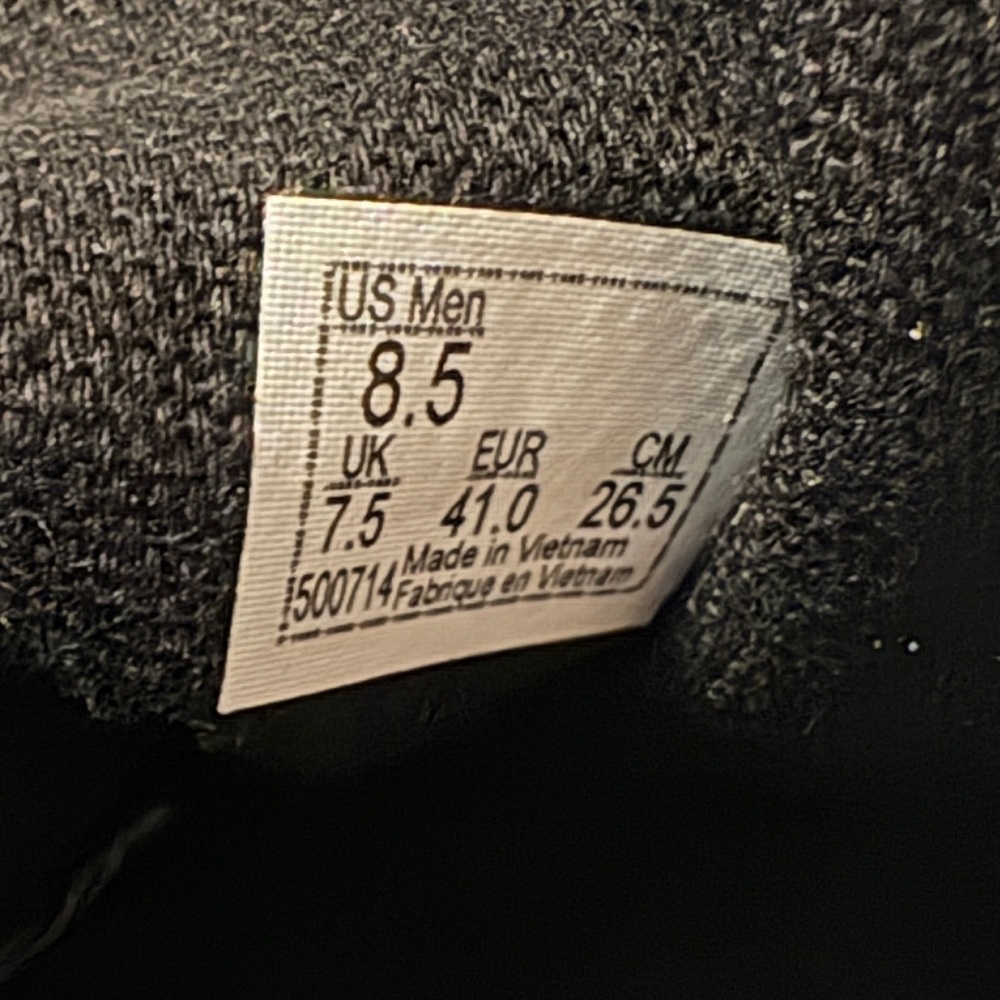 Vans Black and White Men's Sneakers - Picture 4 of 4